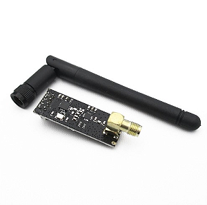 MÓDULO NRF24L01  + PA + ANTENA WIRELESS TRANSCEPTOR 2,4GHZ