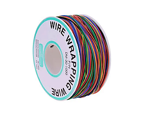 Fio Wire Wrap 250m 30awg 8 Cores