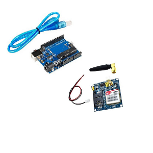 KIT SHIELD GSM GPRS SIM900 + ARDUINO UNO R3