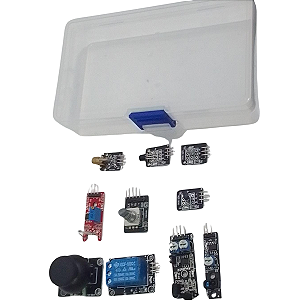 KIT COM 10 SENSORES COM CAIXA BOX
