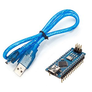 Arduino Nano compatível ch340 + Cabo USB