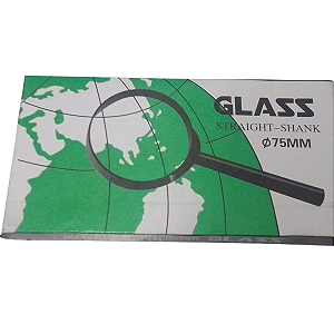 LUPA LP-75 AUMENTO 3X 75mm DIÂMETRO - PLÁSTICA