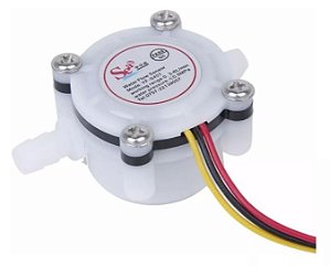 SENSOR DE FLUXO DE ÁGUA 0,3-6L YF-S401 L/MIN VAZÃO PARA ARDUINO