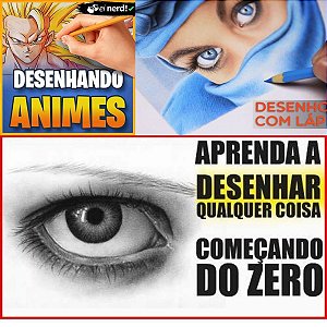 Cursos de desenho avançado - anime e realista