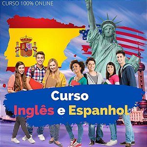 Curso inglês + espanhol - acesso vitalicil
