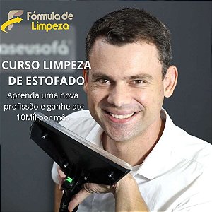 Curso Formulada Limpeza - Impermeabilização e  Limpeza de sofá