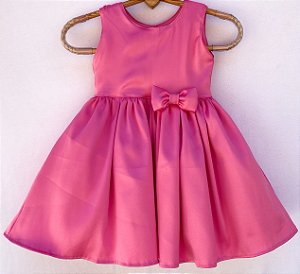 Vestido infantil Sonho de princesa - Rosa