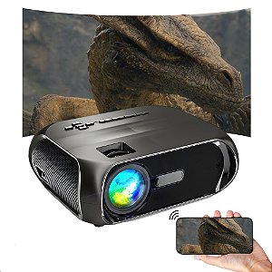 Projetor BX5 Max-T 6500 Lumens Full HD Com Espelhamento Wifi