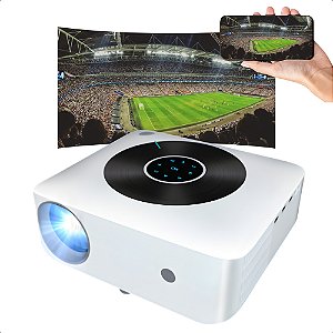 Projetor Wzatco H1 7000 Lumens Com Android Espelhamento Bluetooth Wifi