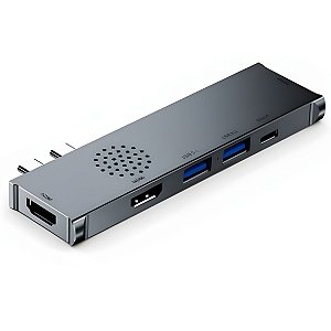 Hub Adaptador 7 em 1 HDMI Cartão SD USB 3.0 p/ Macbook Ipad