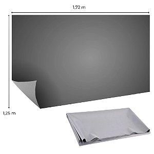 Tela Reflexiva Para Projetor 4:3 84 Polegadas Salange Cor Cinza