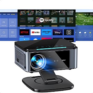 Projetor XIWBSY T07 Pro 3000 ANSI Lumens + Suporte Para Projetor