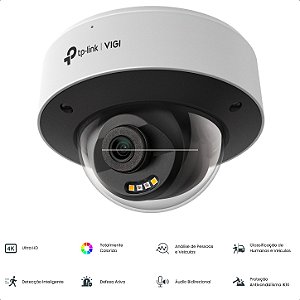 Câmera IP Externa VIGI INSIGHT S285 8MP (Lente 4MM) FULL-COLOR DOME
