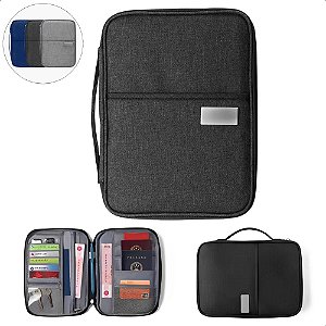 Case Organizador Carteira Para Passaporte Grande Impermeável
