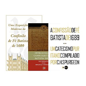 KIT - Confissão De Fé Batista De 1689