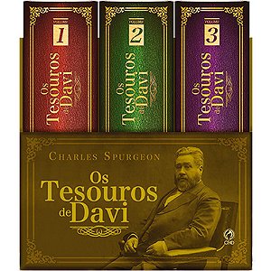 Os Tesouros De Davi - 3 Volumes - Charles Spurgeon