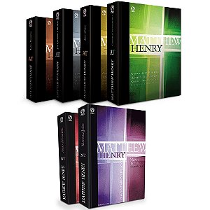 Comentário Bíblico Matthew Henry | 6 Volumes | Obra Completa