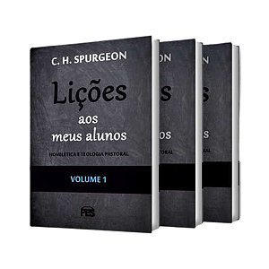 Série 3 Livros Lições Aos Meus Alunos - C.H Spurgeon