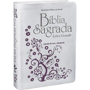 Bíblia Sagrada Letra Grande - Branca