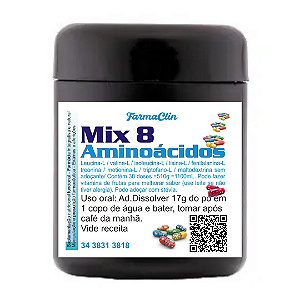 Mix 8 aminoácidos essenciais