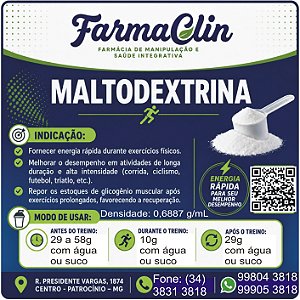 Maltodextrina 500g
