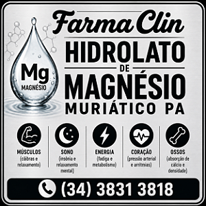 Hidrolato de Magnésio Muriático PA