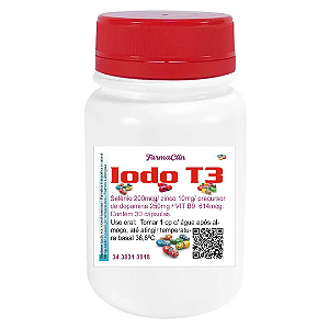 Iodo T3 c/ 30 cápsulas