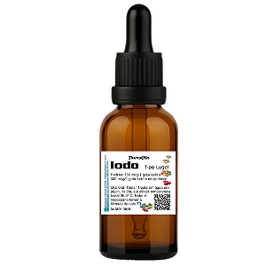 Iodo lugol 166 mcg 30mL