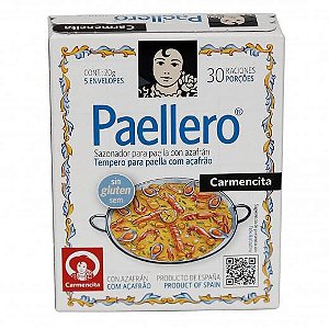 Tempero para Paella com açafrão Carmencita 20 g