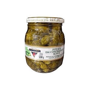 Pepino em conserva - 300 g drenado - Hemmer