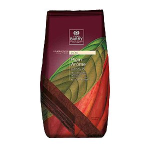 Cacau em Pó 100 %   PLEIN AROME - 1kg CACAO BARRY CALLEBAUT