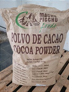 CACAU NATURAL SACO COM 25 KG