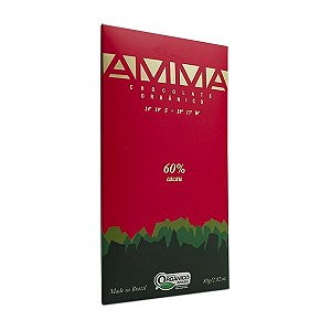 Chocolate Orgânico 60% Amma Cacau - 80 g