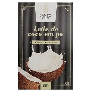 Leite de Coco 200 gr - Santo Óleo