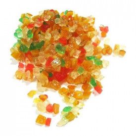 Frutas Cristalizadas Mistas (Em Cubo)