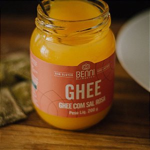 Manteiga Ghee Benni Sal Rosa 200 g