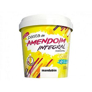 Pasta de Amendoim Integral Mandubim 1,02 kg