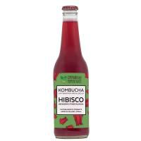 Kombucha de Hibisco , Gengibre e Pimenta Rosa 350 ml - Cia dos Fermentados