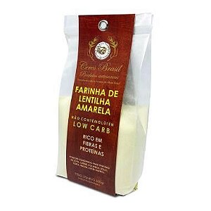 Farinha de Lentilha amarela Cereais Brasil 300 g