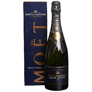 Champagne Moët & Chandon Nectar Imperial com Cartucho - 750ml