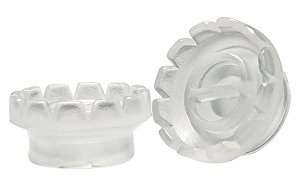 Batoque Flor Porta Cola Extensão Cílios 50un