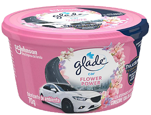 Glade Gel Car - Aroma Flower Power