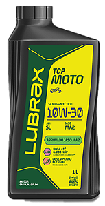 LUBRAX TOP MOTO 4T SL 10W30 - SEMI SINTÉTICO - JASO MA2