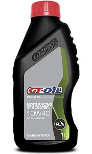 GT OIL MOTO RACING 4T - SCOOTER SL 10W40 - JASO MB - SEMI SINTÉTICO