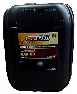 GT OIL CAMBIO  90W - API GL 4 - BALDE 20 LITROS