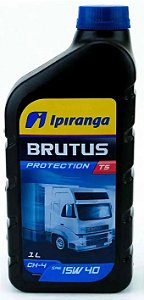 IPIRANGA BRUTUS PROTECTION T5 - CH4 15W40 - MINERAL ( 24 X 1 LITRO )