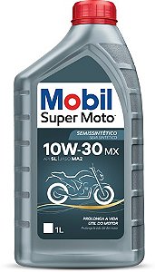 MOBIL SUPER MOTO 4T MX - SL 10W30 - JASO MA2 - SEMI SINTÉTICO