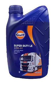 GULF SUPER DUTY LE - CH4 15W40 - MINERAL - ( 24 X 1 LT )