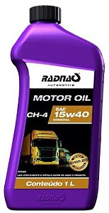 RADNAQ MOTOR OIL - CH4 15W40 - MINERAL - ( 24 X 1 LT )