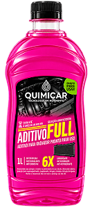 ADITIVO RADIADOR PRONTO USO- QUIMICAR FULL 6X1 ( ROSA ) - 1 LITRO
